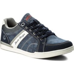 Sneakersy LANETTI - MP07-17077-03 Jeansowy. Buty sportowe casual marki Lanetti. Za 119.99 zł.
