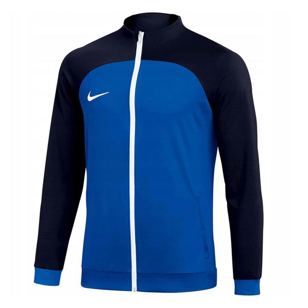 Męska Kurtka Dresowa Academy Pro DriFIT. Niebieskie kurtki Nike, m, bez wzorów, z dresówki, bez kaptura. Za 255.99 zł.