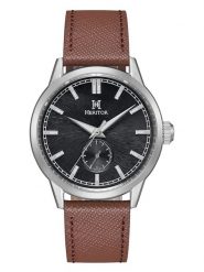 Heritor Zegarek automatyczny "Argento" w kolorze jasnobrązowym rozmiar: onesize. Brązowe, analogowe zegarki Heritor, ze stali. Za 543.99 zł.