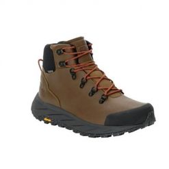 Buty trekkingowe męskie Jack Wolfskin Terraquest X Texapore Mid. Brązowe buty trekkingowe Jack Wolfskin, bez wzorów, z materiału, za kostkę, bez zapięcia, trekkingowe. Za 695.00 zł.