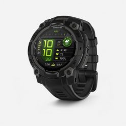 Zegarek z GPS Garmin Instinct 3 AMOLED. Czerwone, cyfrowe zegarki GARMIN, metalowe. Za 1,599.00 zł.