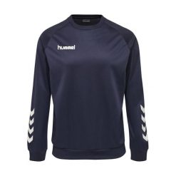 Bluza do piłki ręcznej dla dorosłych Hummel Promo Poly Sweatshirt. Niebieskie bluzy bez kaptura Hummel, l, bez wzorów, bez kaptura. Za 178.00 zł.