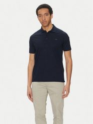Paul&Shark Polo 25411232 Granatowy Regular Fit. Niebieskie koszulki polo PAUL&SHARK, l, bez wzorów, z bawełny, bez kołnierzyka, bez ramiączek. Za 749.99 zł.