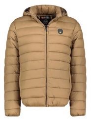Canadian Peak Kurtka pikowana "Amigomapeak" w kolorze szarobrązowym rozmiar: M. Brązowe kurtki Canadian Peak, m, bez wzorów, bez kaptura. Za 180.49 zł.
