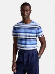 Polo Ralph Lauren T-Shirt 710B21926001 Niebieski Regular Fit. Niebieskie koszulki polo Polo Ralph Lauren, m, bez wzorów, z bawełny, bez kołnierzyka, bez ramiączek. Za 419.99 zł.