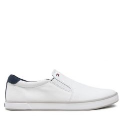 Tenisówki Tommy Hilfiger. Białe trampki Tommy Hilfiger, m, bez wzorów, bez zapięcia. Za 169.99 zł.