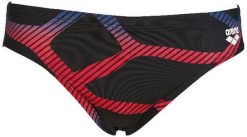 Kąpielówki slipy męskie na basen Arena Spider Brief. Czarne slipy i bokserki Arena, m, bez wzorów, z materiału. Za 36.98 zł.