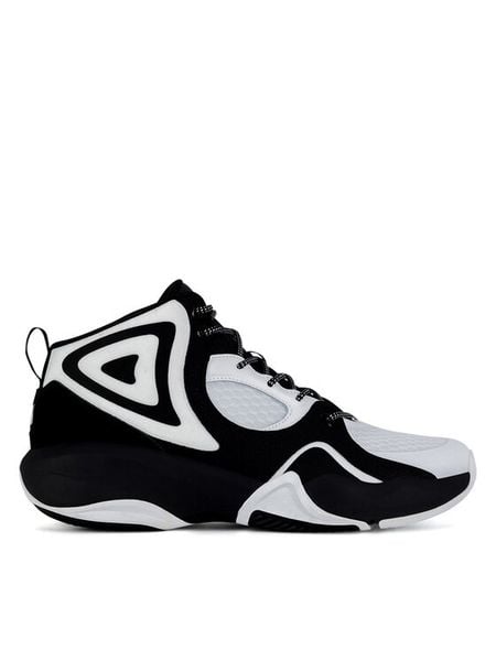 SHAQ Buty do koszykówki RADIATE AQ95016M-WBZ Biały. Białe buty do koszykówki Shaq, bez zapięcia, do koszykówki. Za 149.99 zł.