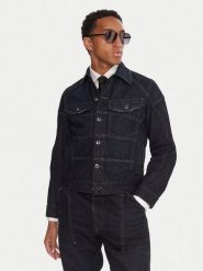 G-Star Raw Kurtka jeansowa Kitoh 3D D27404-E207 Granatowy Regular Fit. Niebieskie kurtki G-Star Raw, m, bez wzorów, z bawełny, bez kaptura. Za 969.99 zł.