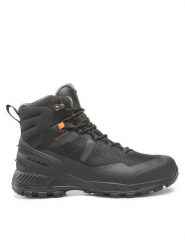 Mammut Trekkingi Blackfin III Mid Dt 3030-04810-0052-1075 Czarny. Czarne botki sznurowane Mammut, bez wzorów, z materiału, bez obcasa, bez zapięcia. Za 899.99 zł.