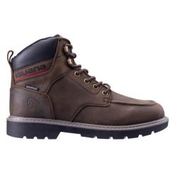 Buty trekkingowe Iguana Domer Mid WP. Brązowe buty trekkingowe IGUANA, bez wzorów, bez zapięcia. Za 707.95 zł.