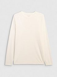 4F Koszulka sportowa w kolorze białym rozmiar: L. Białe t-shirty sportowe 4F, bez wzorów, z materiału, bez ramiączek, outdoorowe. Za 75.34 zł.