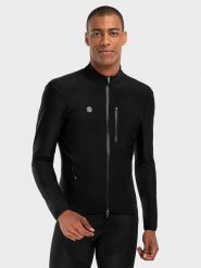 Siroko Kurtka softshellowa "J3" w kolorze czarnym rozmiar: XL. Czarne kurtki outdoor i hardshell SIROKO, m, bez wzorów, z materiału, bez kaptura. Za 311.85 zł.
