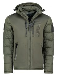 Geographical Norway Kurtka puchowa "Beachwood" w kolorze khaki rozmiar: 3XL. Brązowe kurtki Geographical Norway, na zimę, xl, bez wzorów, z puchu, bez kaptura. Za 266.66 zł.