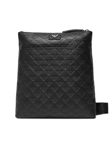Emporio Armani Saszetka EM001688 AF14774 UC001 Czarny. Czarne saszetki i nerki Emporio Armani, bez wzorów, ze skóry. Za 809.99 zł.