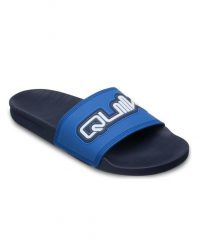 Sandały wsuwane dla Mężczyzn RIVI Niebieski. Niebieskie sandały Quiksilver, z gumy, bez zapięcia. Za 169.99 zł.