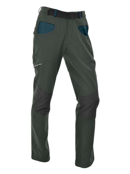 Maul Sport Spodnie trekkingowe w kolorze zielonym rozmiar: 50. Zielone spodnie treningowe długie Maul Sport, bez wzorów, z materiału. Za 223.46 zł.