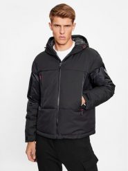 EA7 Emporio Armani Kurtka zimowa 6RPB10 PNEEZ 1200 Czarny Regular Fit. Czarne kurtki EA7 Emporio Armani, na zimę, m, bez wzorów, z syntetyku, bez kaptura. Za 1,059.00 zł.