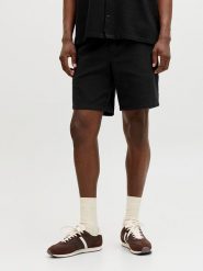 Jack & Jones Szorty "Jaiden" w kolorze czarnym rozmiar: XXL. Czarne szorty Jack & Jones, xxl, bez wzorów, z bawełny. Za 52.67 zł.