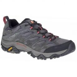 Buty trekkingowe męskie Merrell Moab 3 Gtx. Szare trekkingi Merrell, bez wzorów, z materiału, bez zapięcia. Za 704.00 zł.