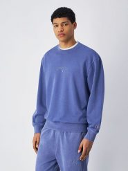 Champion Bluza w kolorze niebieskim rozmiar: M. Niebieskie bluzy Champion, m, bez wzorów, bez kaptura. Za 163.64 zł.