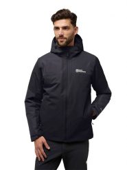 Jack Wolfskin Kurtka funkcyjna "Jasper" w kolorze czarnym rozmiar: S. Czarne kurtki outdoor i hardshell Jack Wolfskin, s, bez wzorów, z materiału, bez kaptura. Za 340.59 zł.