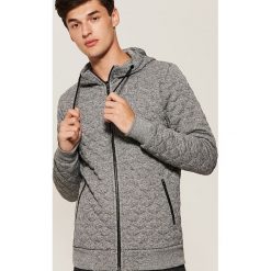Pikowana bluza z kapturem - Szary. Bluzy z kapturem marki House. Za 149.99 zł.
