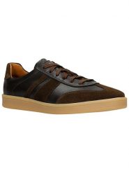Wojas Skórzane sneakersy w kolorze brązowym rozmiar: 43. Brązowe buty sportowe casual Wojas, bez wzorów, bez zapięcia. Za 302.35 zł.
