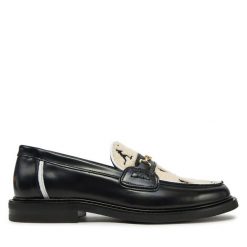 Półbuty Filling Pieces. Czarne eleganckie półbuty Filling Pieces, bez wzorów, bez obcasa, bez zapięcia. Za 1,159.00 zł.