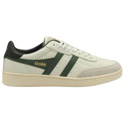 Sneakersy ze skóry Gola Contact. Białe buty sportowe casual Gola, bez wzorów, ze skóry, bez zapięcia. Za 420.50 zł.