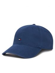 Tommy Hilfiger Czapka z daszkiem Flag Soft 6 Panel AM0AM13426 Granatowy. Niebieskie czapki z daszkiem Tommy Hilfiger, bez wzorów, z bawełny. Za 129.99 zł.