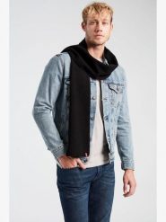 Levi's Szal w kolorze czarnym rozmiar: onesize. Czarne szaliki Levi's®, bez wzorów, z materiału. Za 108.74 zł.