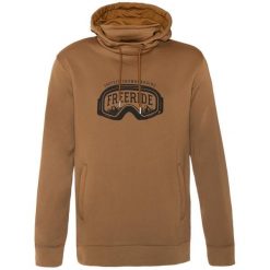 KLASYCZNA Bluza męska z kapturem i logo. Brązowe bluzy z kapturem Protest, m, bez wzorów, z bawełny, z kapturem. Za 239.99 zł.