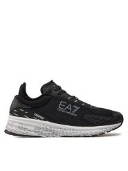 EA7 Emporio Armani Sneakersy X8X157 XK361 T553 Czarny. Czarne buty sportowe casual EA7 Emporio Armani, bez wzorów, z materiału, bez zapięcia. Za 579.99 zł.