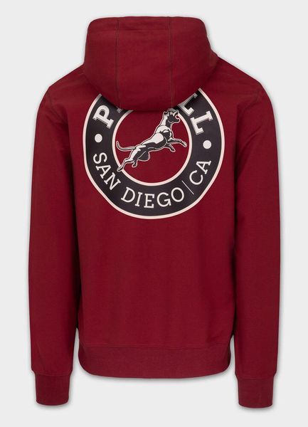 Bluza męska Pitbull z kapturem SAN DIEGO CA. Czerwone bluzy z kapturem PITBULL, m, bez wzorów, z bawełny, z kapturem. Za 189.99 zł.