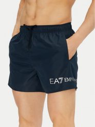 EA7 Emporio Armani Szorty kąpielowe 7M000519 AF13049 MB010 Granatowy Regular Fit. Niebieskie kąpielówki EA7 Emporio Armani, l, bez wzorów, z syntetyku. Za 169.99 zł.