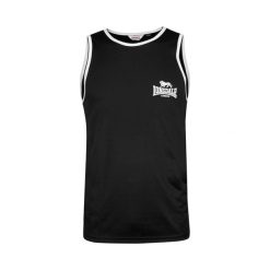 Tank top Lonsdale Amateur. Czarne t-shirty sportowe Lonsdale, bez wzorów, bez ramiączek, na fitness i siłownię. Za 218.50 zł.