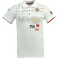Geographical Norway Męska Koszulka Polo Klipo S Biały. Koszulki polo marki Geographical Norway. Za 149.00 zł.