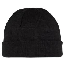 Czapka BUFF KNITTED BEANIE. Czarne czapki zimowe Buff, bez wzorów. W wyprzedaży za 83.94 zł.