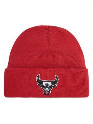 Mitchell & Ness Czapka Fandom KTCFMM19260 Czerwony. Czerwone czapki zimowe Mitchell & Ness, bez wzorów, z materiału. Za 109.99 zł.