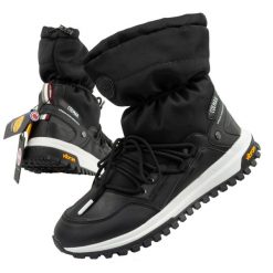 Buty zimowe śniegowce męskie Colmar. Czarne buty sportowe casual Colmar, ze skóry ekologicznej, przed kolano, bez zapięcia. Za 299.00 zł.