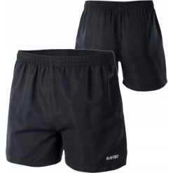Spodenki szybkoschnące dla mężczyzn Matt. Czarne krótkie spodenki sportowe Hi-tec, m, bez wzorów. W wyprzedaży za 39.99 zł.