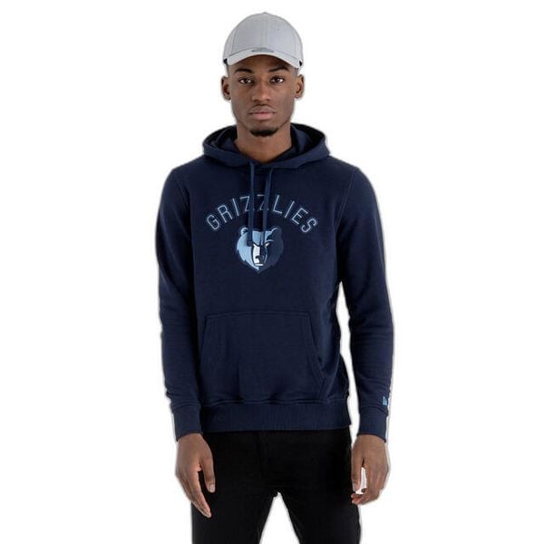 Bluza z kapturem Memphis Grizzlies NBA. Niebieskie bluzy New Era, m, bez wzorów, z kapturem. Za 294.50 zł.