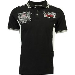 Koszulka polo w kolorze czarnym. Koszulki polo marki Geographical Norway Men. W wyprzedaży za 90.95 zł.