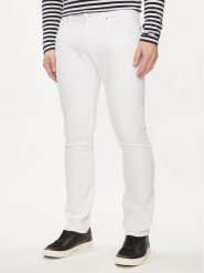 Tommy Jeans Jeansy Scanton DM0DM18746 Biały Slim Fit. Białe jeansy Tommy Jeans, m. Za 279.99 zł.