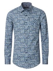 CASAMODA Koszula - Casual fit - w kolorze niebieskim rozmiar: XL. Niebieskie koszule CASAMODA, xl, bez wzorów, z bawełny, bez kołnierzyka, bez ramiączek. Za 130.99 zł.