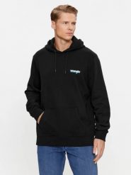 WRANGLER HOODIE MĘSKA BLUZA Z KAPTUREM WASHED BLACK 112343376 W658018282. Czarne bluzy Wrangler, m, bez wzorów, z kapturem. Za 179.99 zł.