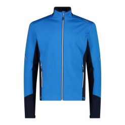 Kurtka CMP. Niebieskie kurtki CMP, na zimę, bez wzorów, z softshellu, bez kaptura. W wyprzedaży za 319.95 zł.