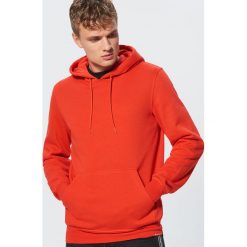 Gładka bluza z kapturem - Pomarańczowy. Bluzy z kapturem marki Cropp. Za 79.99 zł.