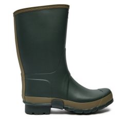 Kalosze Hunter. Zielone śniegowce Hunter, bez zapięcia. Za 349.99 zł.